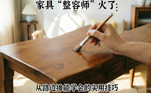 家具“整容师”火了：从路边摊到月入过万，这行当里的水有多深？