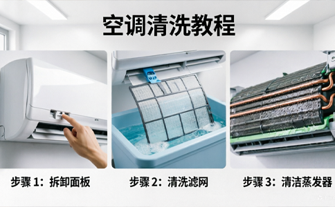 家用空调自己动手清洗全教程：三十分钟搞定，几十块钱搞定一个夏天